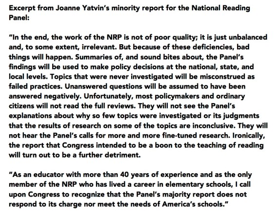 Yatvin minority excerpt