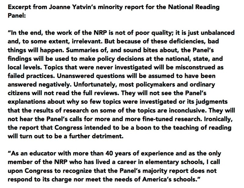 Yatvin minority excerpt