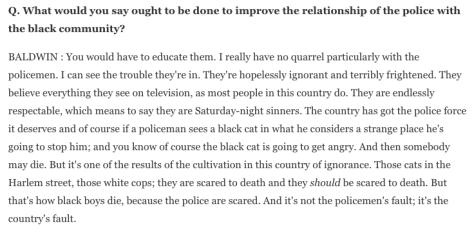 Baldwin educating police