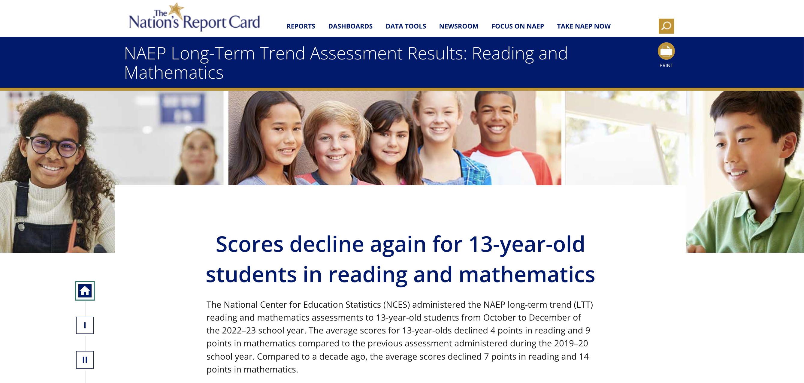 Naep Writing NAEP LTT 2023: A Different Story about Reading | dr. p.l. (paul) thomas